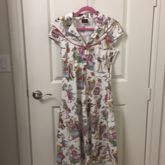 Modcloth Dresses & Skirts - Retro Skull Candy dress, ModCloth.